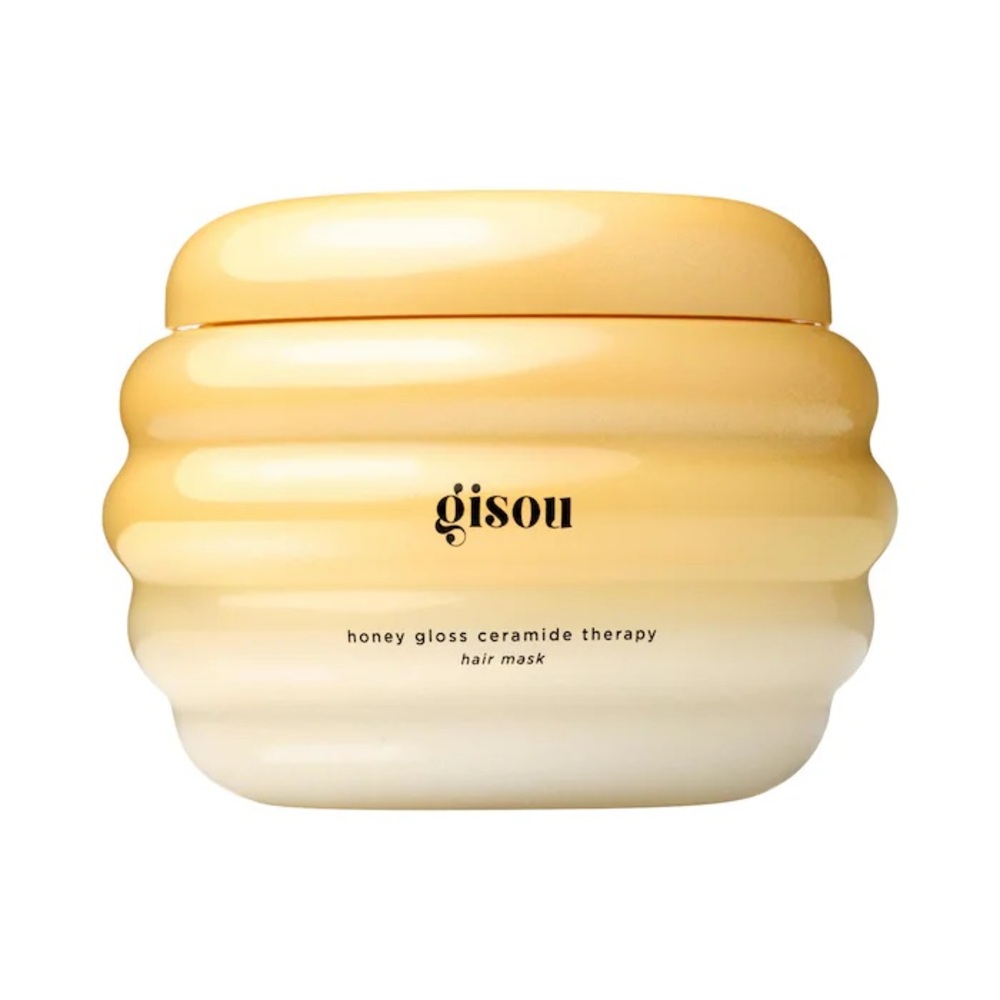 Gisou Honey Gloss Ceramide Therapy Hair Mask - Cream